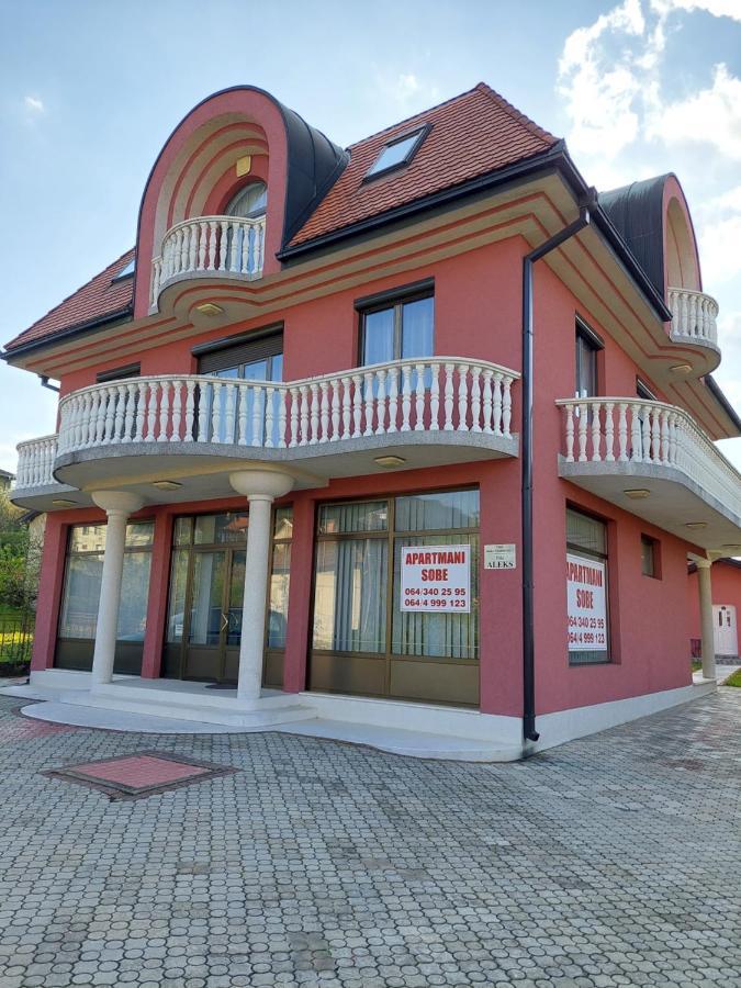 Hotel Aleks Sobe Banja Koviljača Exterior foto